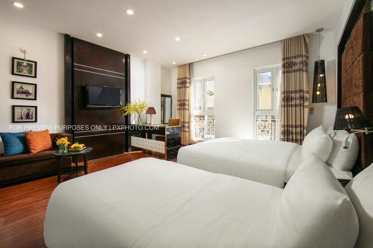 The Silk Boutique Hotel & Spa - Old Quarter City Center Hanoj Exteriér fotografie
